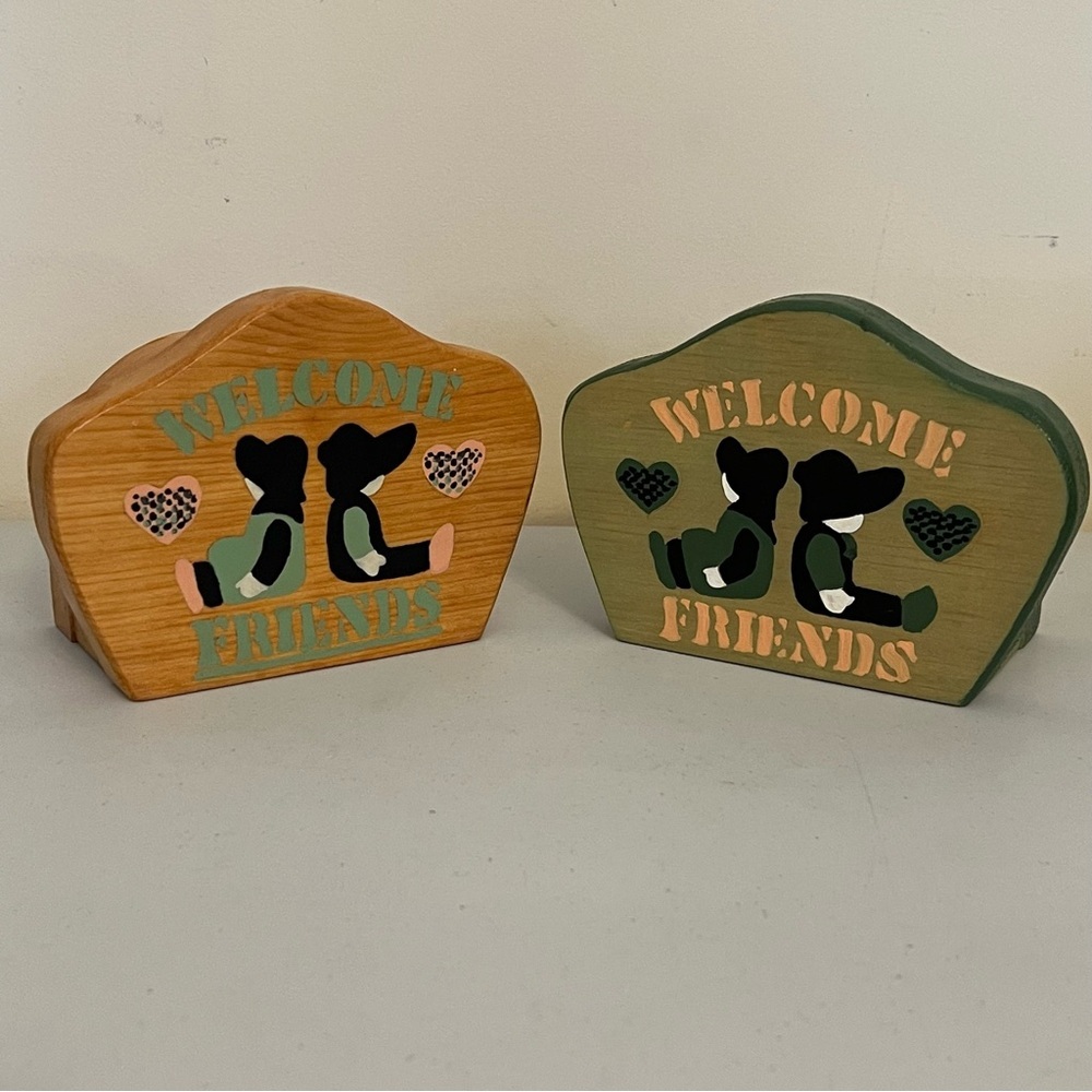 Napkin Holders - Vintage Handmade